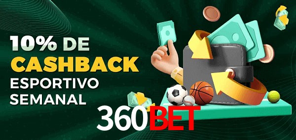 10% de bônus de cashback na 360bet